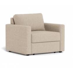 Fotelis 114130 rusvas