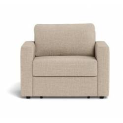 Fotelis 114130 rusvas