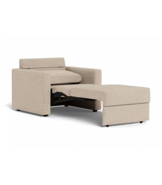 Fotelis 114130 rusvas