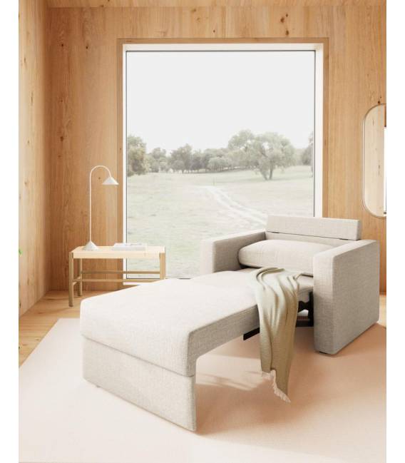 Fotelis 114130 rusvas