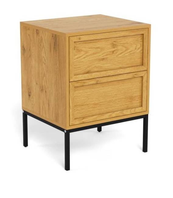 Naktinis staliukas 114131 46x40 rudas