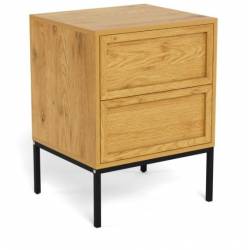 Naktinis staliukas 114131 46x40 rudas