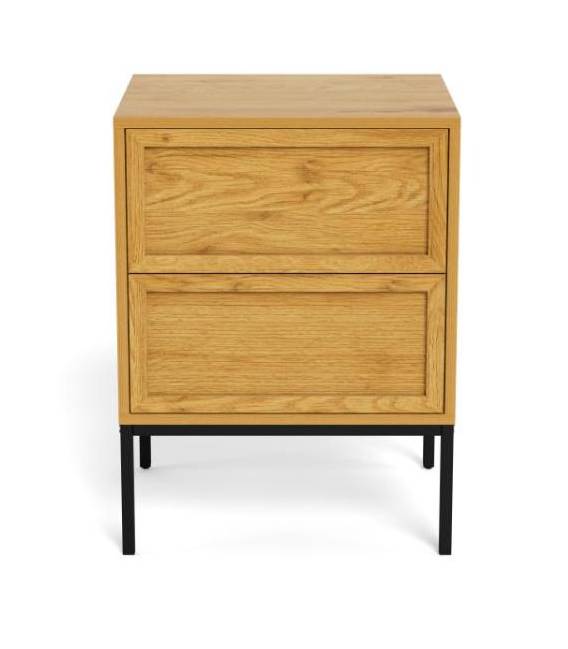 Naktinis staliukas 114131 46x40 rudas