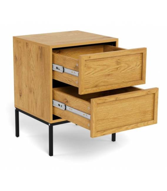 Naktinis staliukas 114131 46x40 rudas