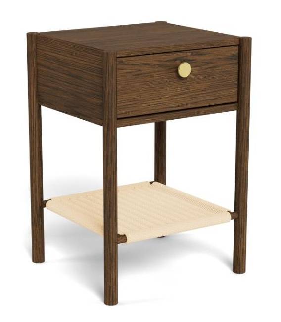 Naktinis staliukas 13848 44x40 rudas