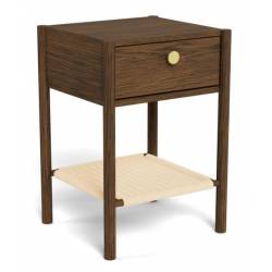 Naktinis staliukas 13848 44x40 rudas
