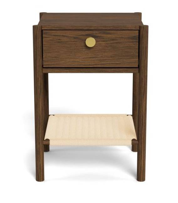 Naktinis staliukas 13848 44x40 rudas