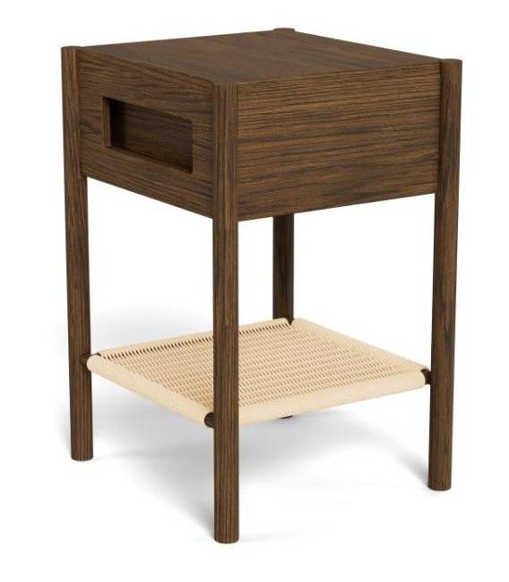 Naktinis staliukas 13848 44x40 rudas