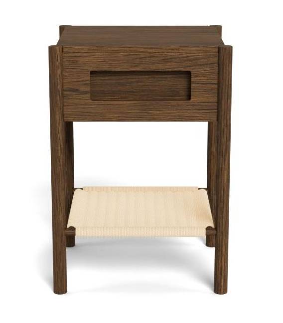 Naktinis staliukas 13848 44x40 rudas