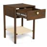 Naktinis staliukas 13848 44x40 rudas