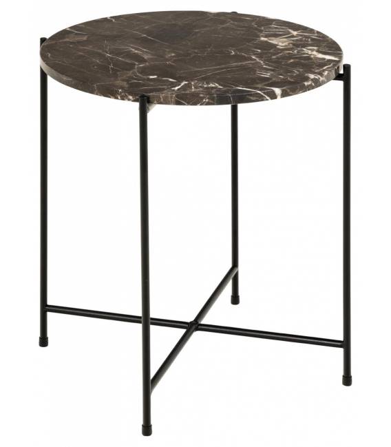 Šoninis staliukas 109852 Ø42 rudas