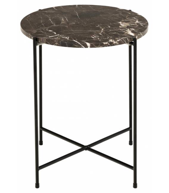 Šoninis staliukas 109852 Ø42 rudas