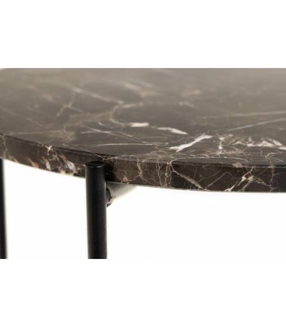 Šoninis staliukas 109852 Ø42 rudas