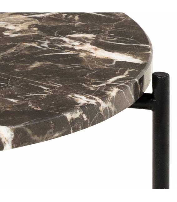 Šoninis staliukas 109852 Ø42 rudas