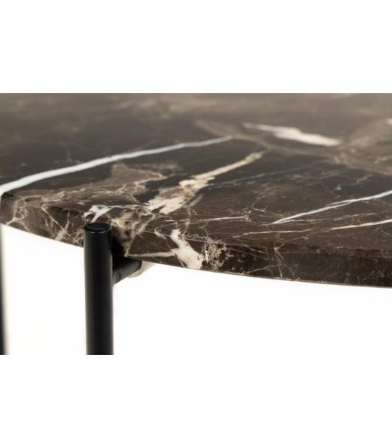 Šoninis staliukas 109849 Ø52 rudas