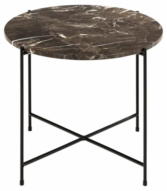 Šoninis staliukas 109849 Ø52 rudas