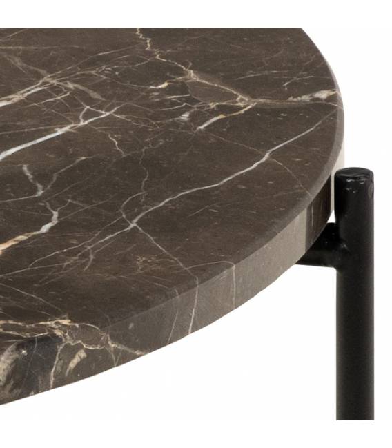 Šoninis staliukas 109849 Ø52 rudas