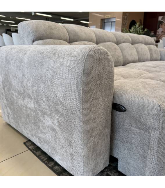 Minkštas kampas NUBE 250x160 rusvas