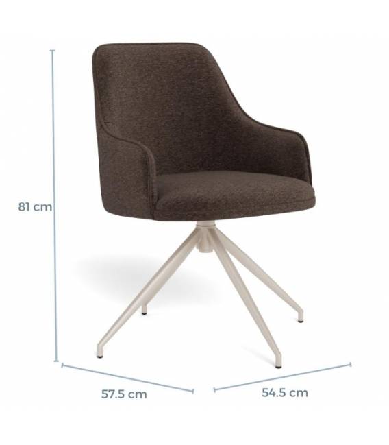 Krėsliukas 13739 rudas