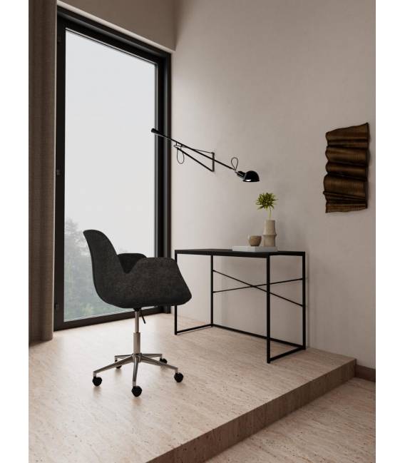 Darbo kėdė 13846 tamsiai pilka