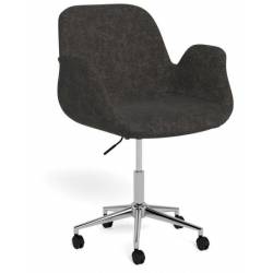 Darbo kėdė 13846 tamsiai pilka