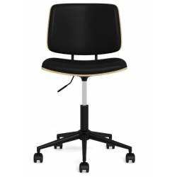 Darbo kėdė 104826 juoda/ruda