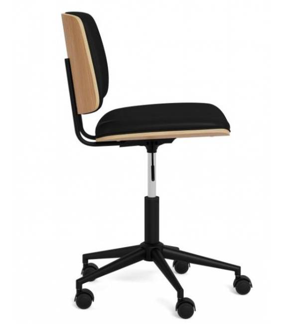 Darbo kėdė 104826 juoda/ruda