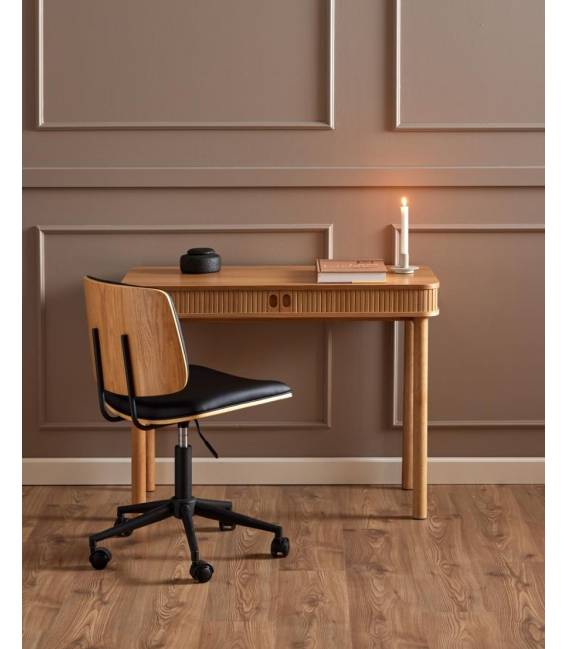 Darbo kėdė 104826 juoda/ruda