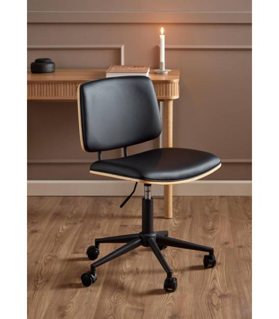 Darbo kėdė 104826 juoda/ruda