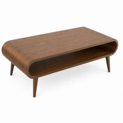 Kavos staliukas ORIST 120x60 walnut/ vario kojos