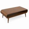 Kavos staliukas ORIST 120x60 walnut/ vario kojos