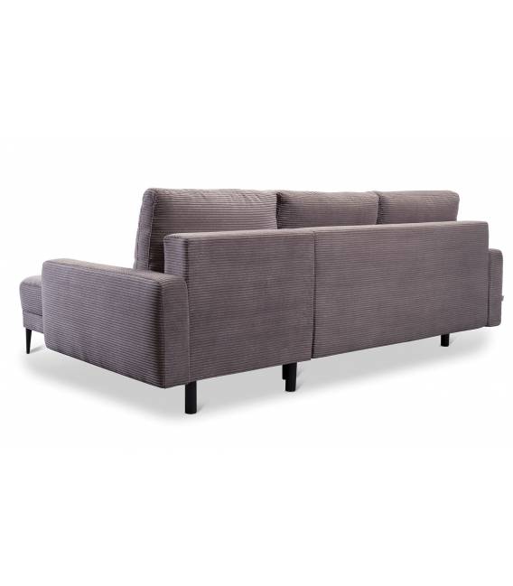 Minkštas kampas BORGO 245x162 rudas