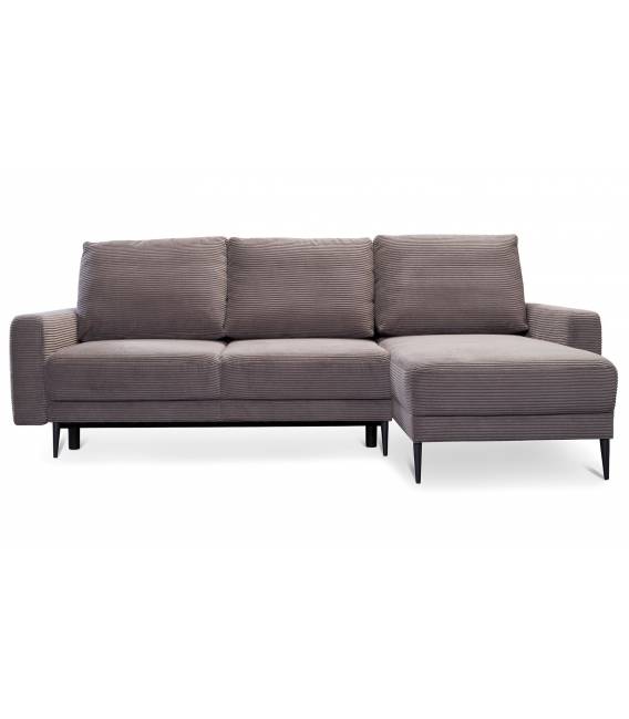 Minkštas kampas BORGO 245x162 rudas